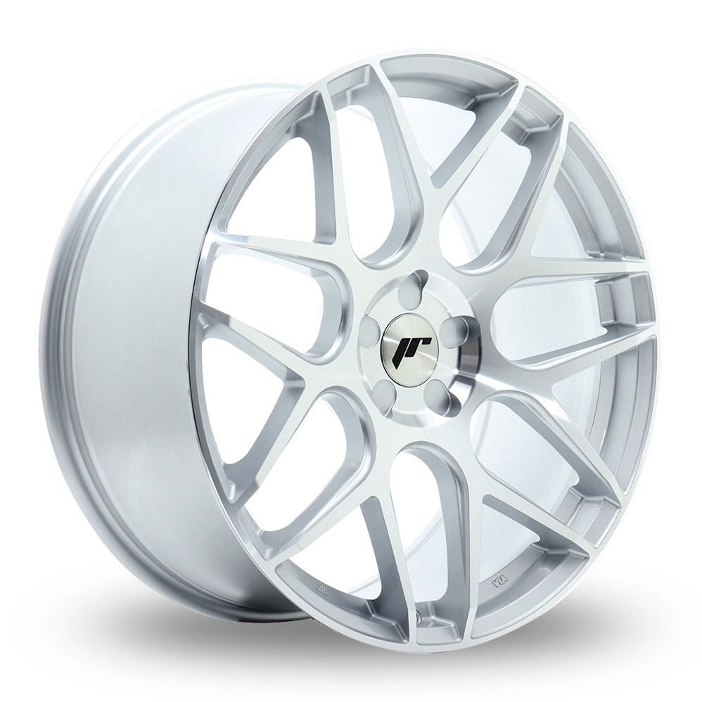 Japan Racing JR18 (9x20) (Custom Fitment) Silver Machined Face Alloy Wheels