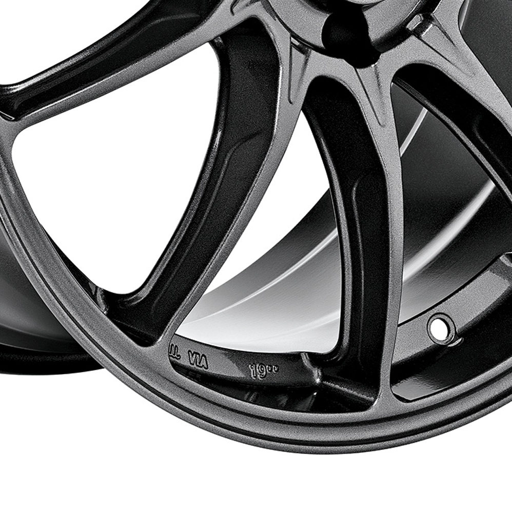 18" OZ Racing Hyper GT HLT Star Graphite Alloy Wheels