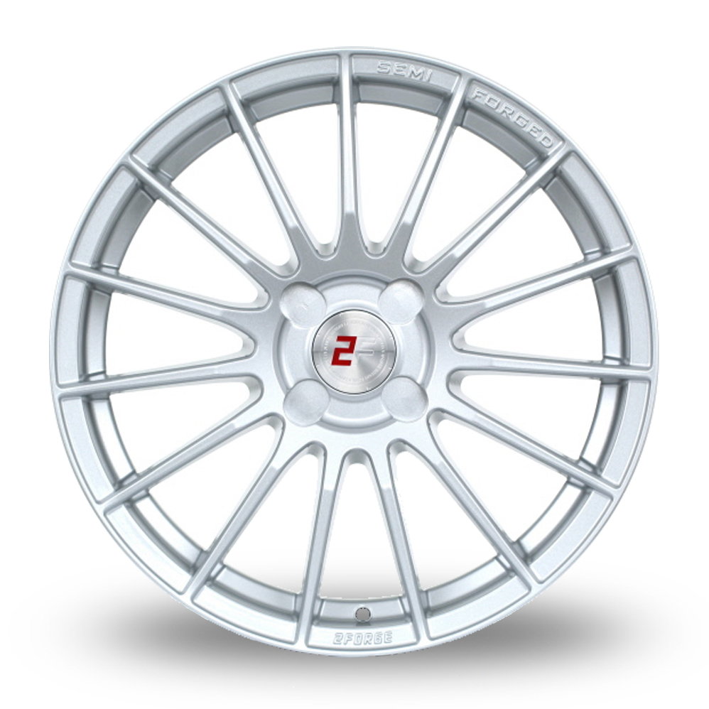 19" 2FORGE ZF1 Silver Alloy Wheels