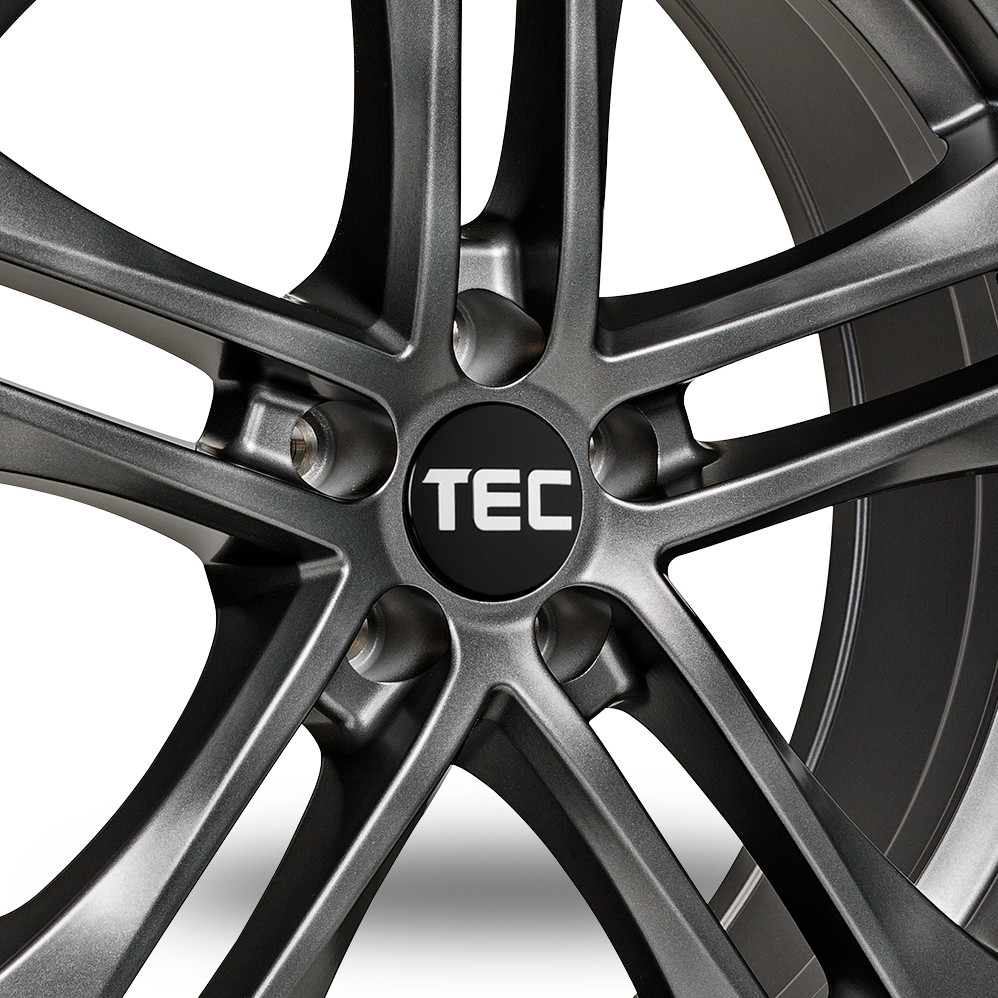 17" TEC Speedwheels AS4 Gunmetal Alloy Wheels