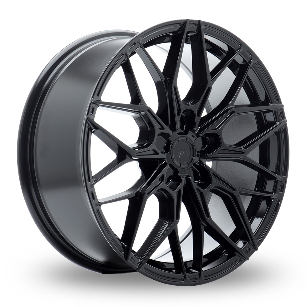 Japan Racing JR46 (9.5x20) (Custom Fitment) Gloss Black Alloy Wheels
