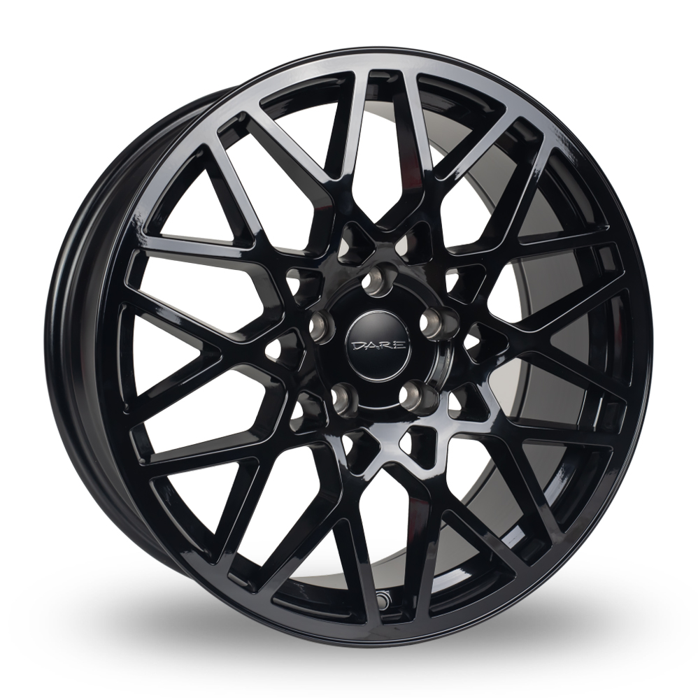 Dare LG2 Gloss Black Alloy Wheels