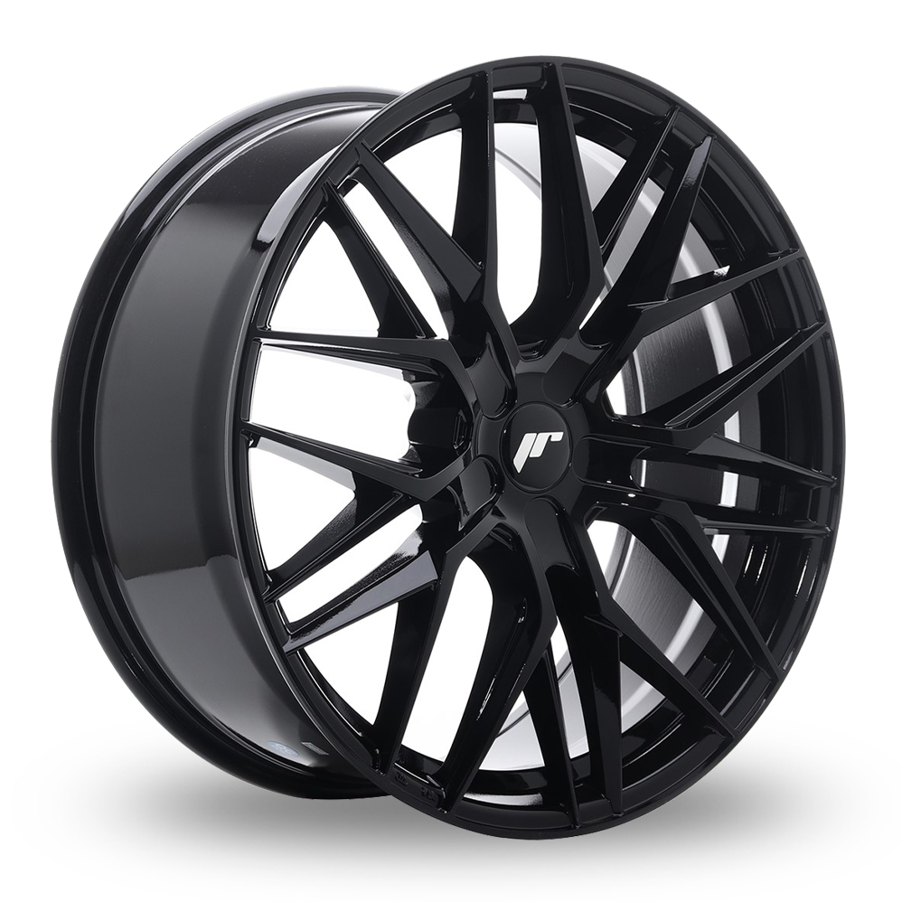 Japan Racing JR28 (9x21) (Custom Fitment) Gloss Black Alloy Wheels