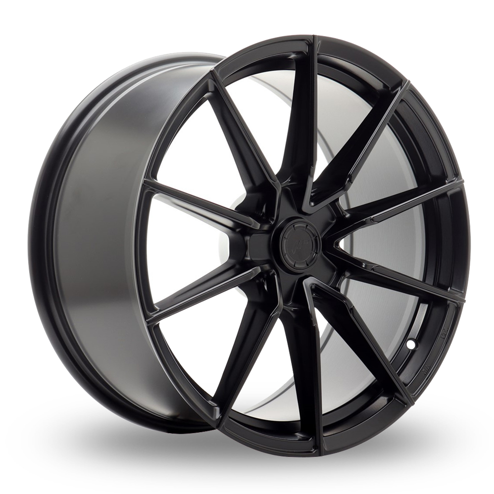 Japan Racing SL-02 (8.5x19) (Custom Fitment) Matt Black Alloy Wheels