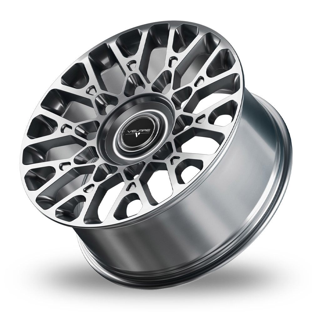 24" Velare VLR-F3 Brushed Alloy Alloy Wheels