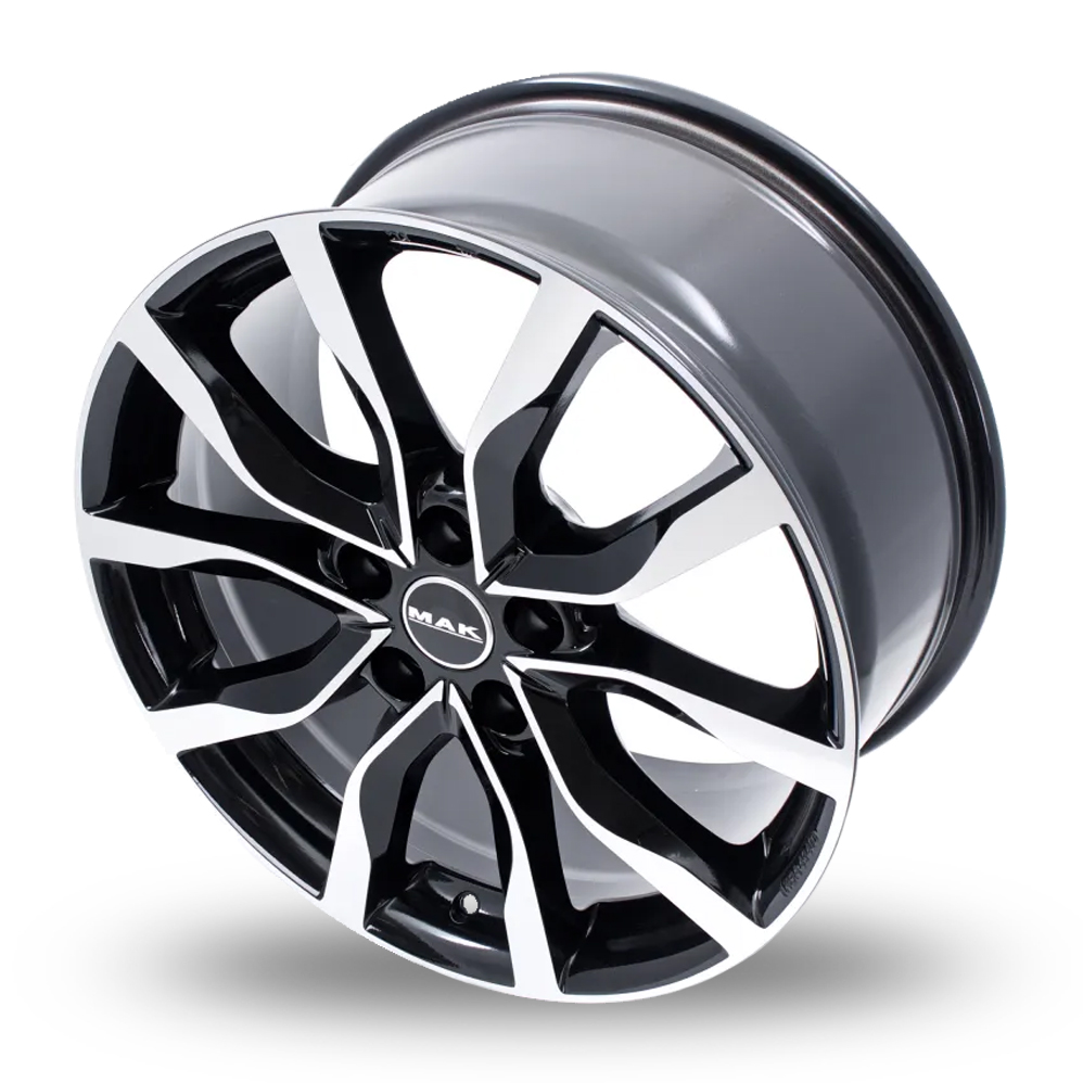 18" MAK Koln Black Mirror Alloy Wheels
