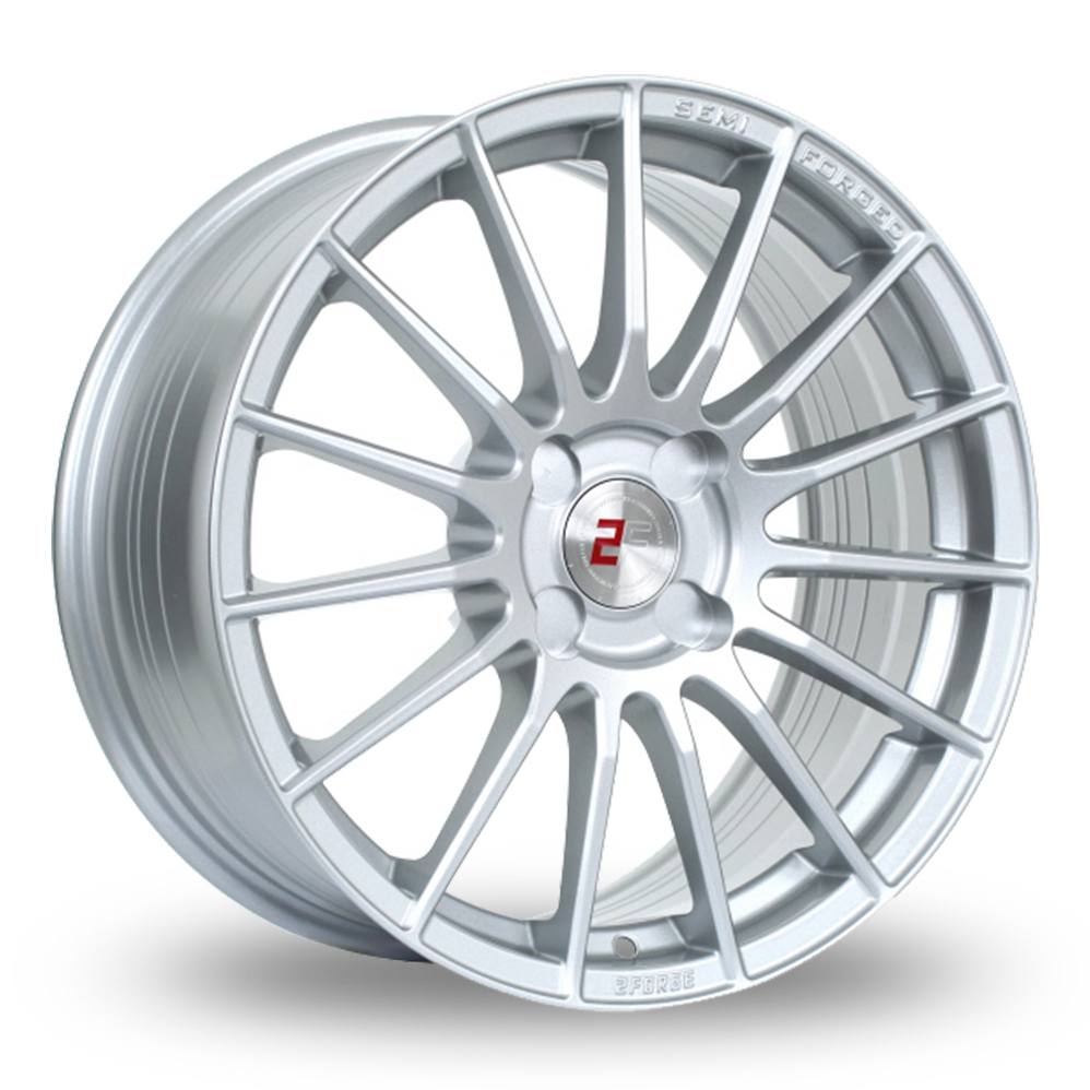 8.5x19 5x120 ET15-45 2FORGE ZF1 (Silver) (76.0cb) (735kg Load) (9.0kg Weight) (TW) Alloy Wheels
