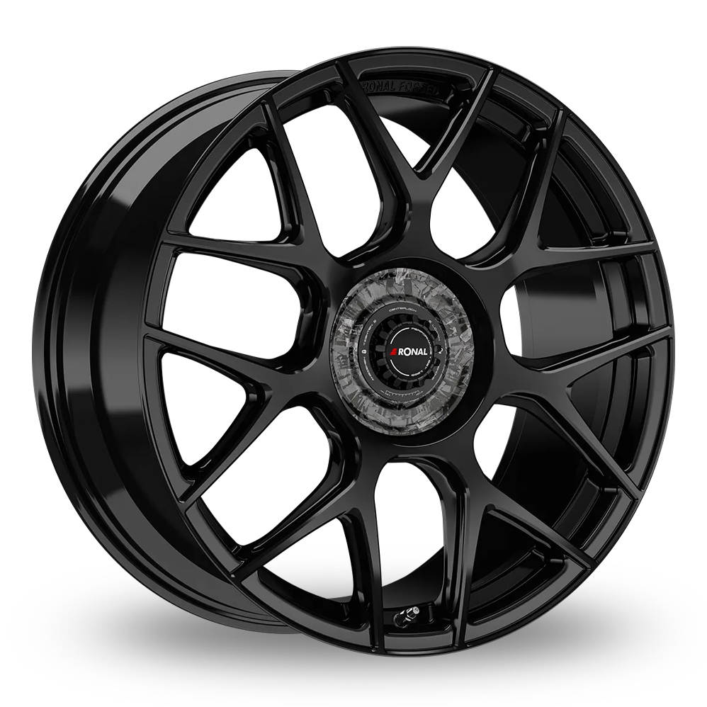 Ronal RF1 REV-Fcrb Matt Black Alloy Wheels