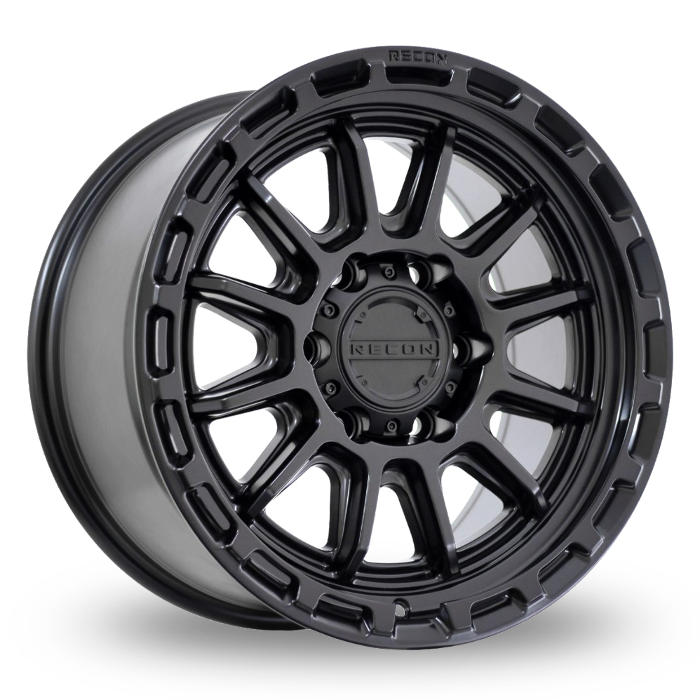 Recon Off-Road Mayhem Satin Black Alloy Wheels