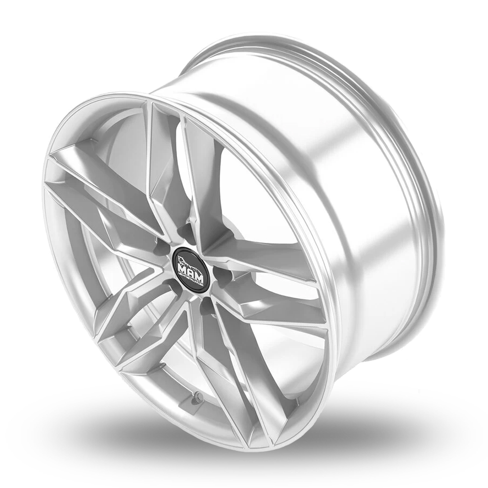 16" MAM RS3 Silver Alloy Wheels