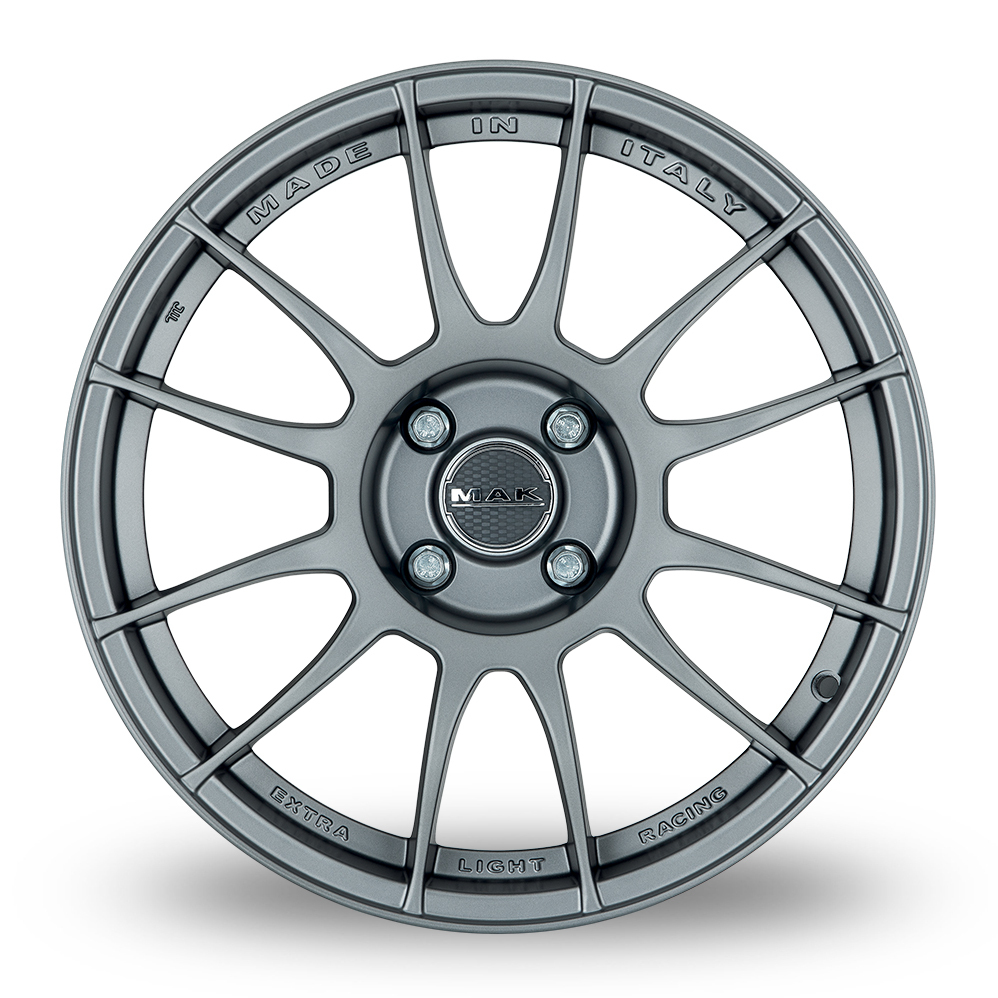 17" MAK XLR Matt Graphite Alloy Wheels