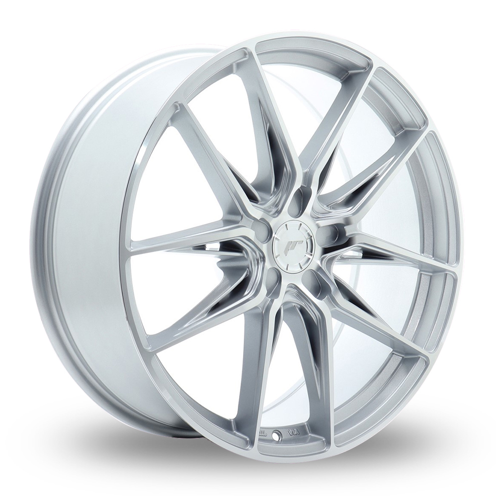 20" Japan Racing JR44 (8x20) (Custom Fitment) Silver Machined Face Alloy Wheels