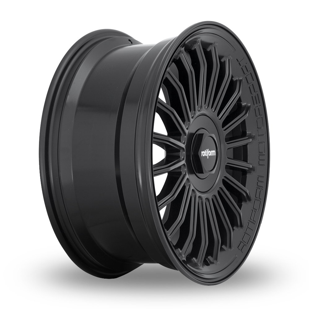 19" Rotiform R161 BUC-M (EU Warehouse) Matt Black Alloy Wheels