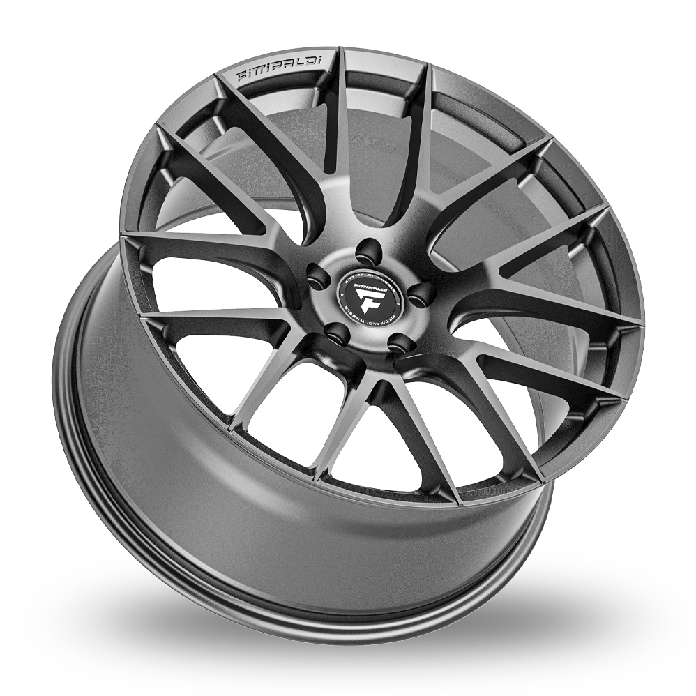 19" Fondmetal FS360 Fittipaldi Gloss Titanium Alloy Wheels