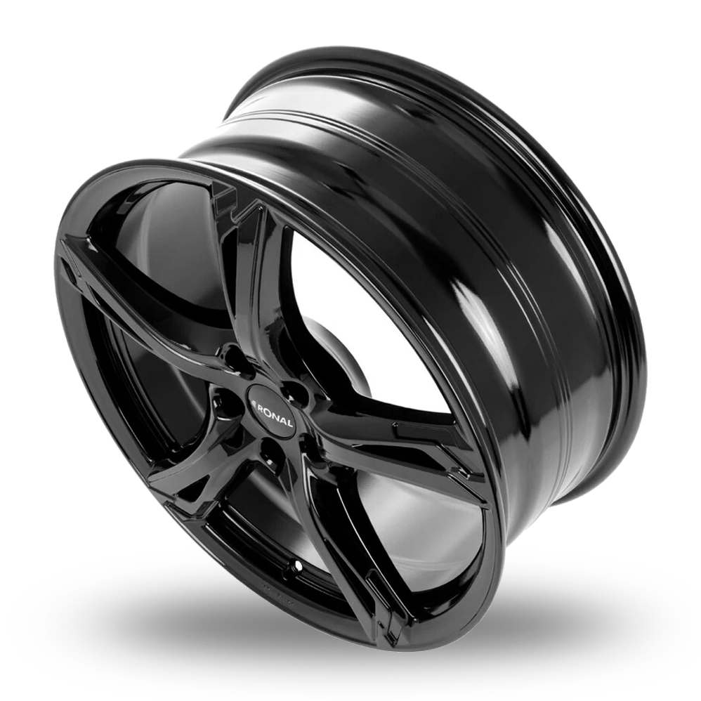 20" Ronal R62 Matt Black Alloy Wheels