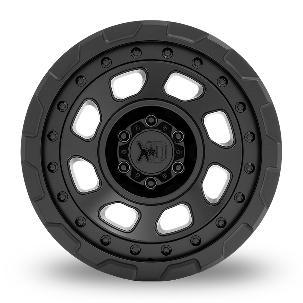 20" XD XD861 Storm Satin Black Alloy Wheels