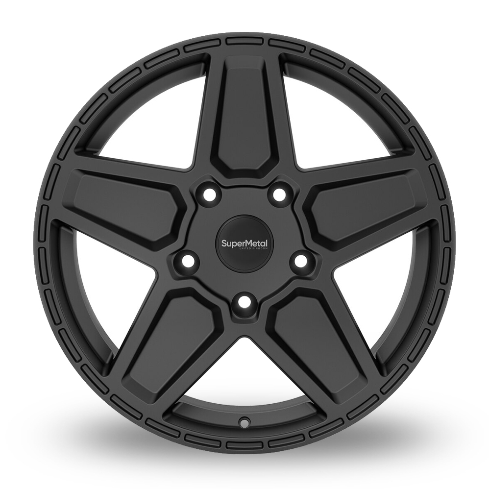 18" SuperMetal Rocket Ultra Matt Grey Alloy Wheels