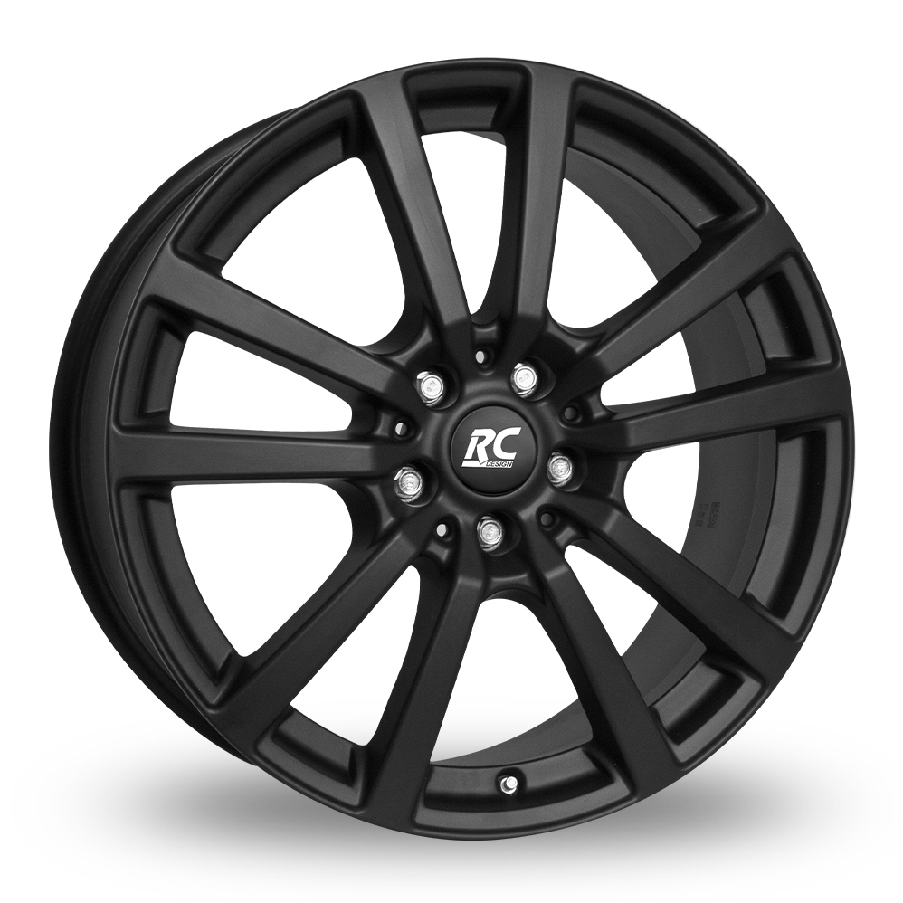 RC Design RC25 Matt Black Alloy Wheels