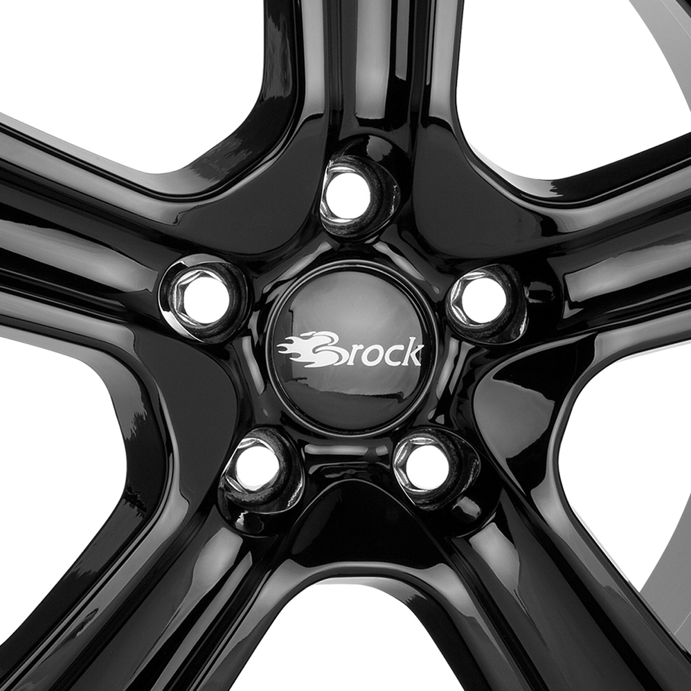 15" RC Design RC19 Gloss Black Alloy Wheels