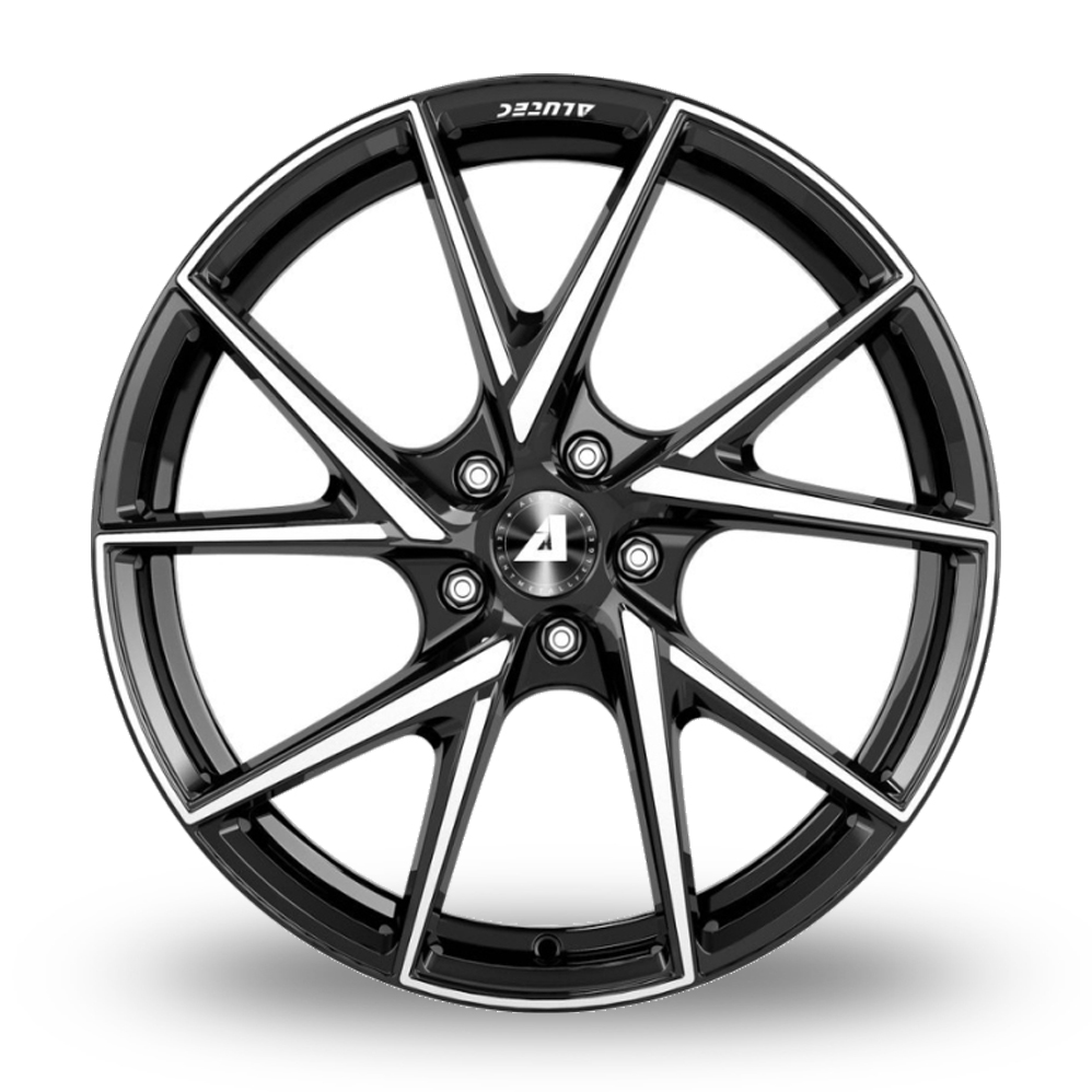 18" Alutec ADX.01 Gloss Black Polished Alloy Wheels