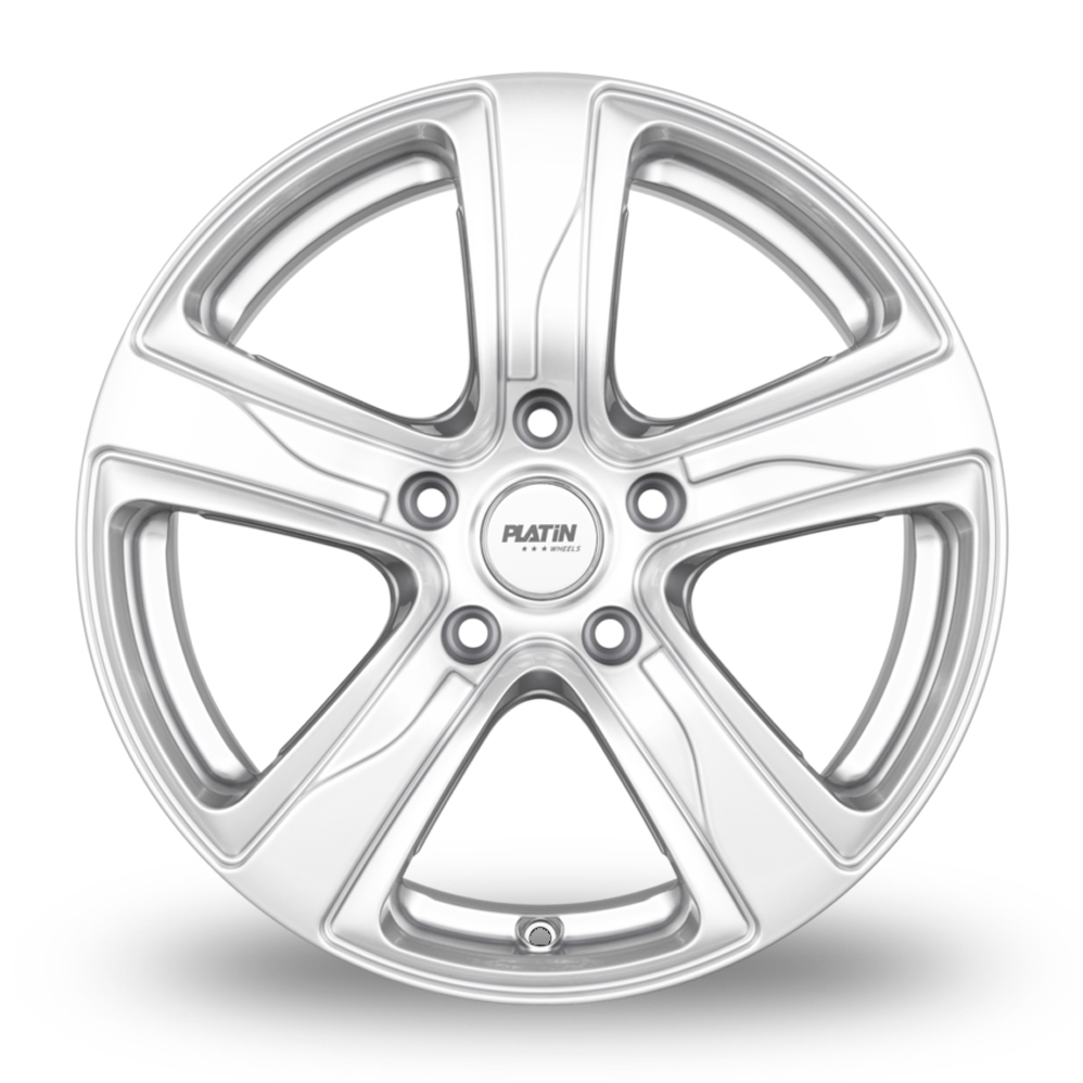 18" Platin P 87 Silver Alloy Wheels