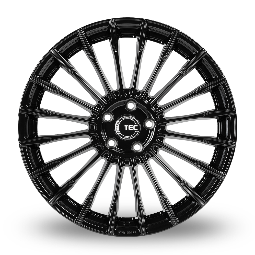 21" TEC Speedwheels GT5 Gloss Black Alloy Wheels