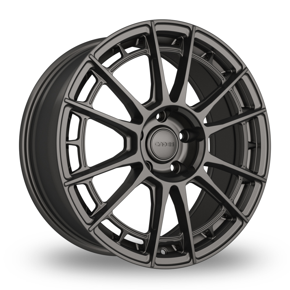 Cades Seline Matt Gunmetal Alloy Wheels