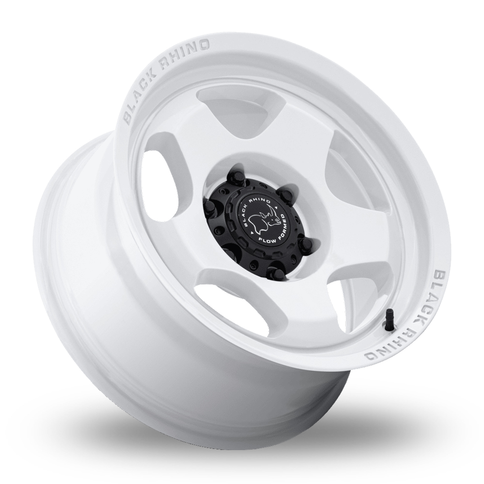 17" Black Rhino BR031 SOL (USA Warehouse) Gloss White Alloy Wheels