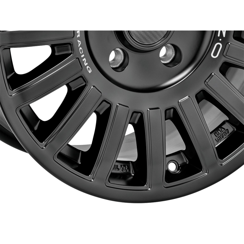 17" OZ Racing Rally Raid Matt Black Silver Lettering Alloy Wheels