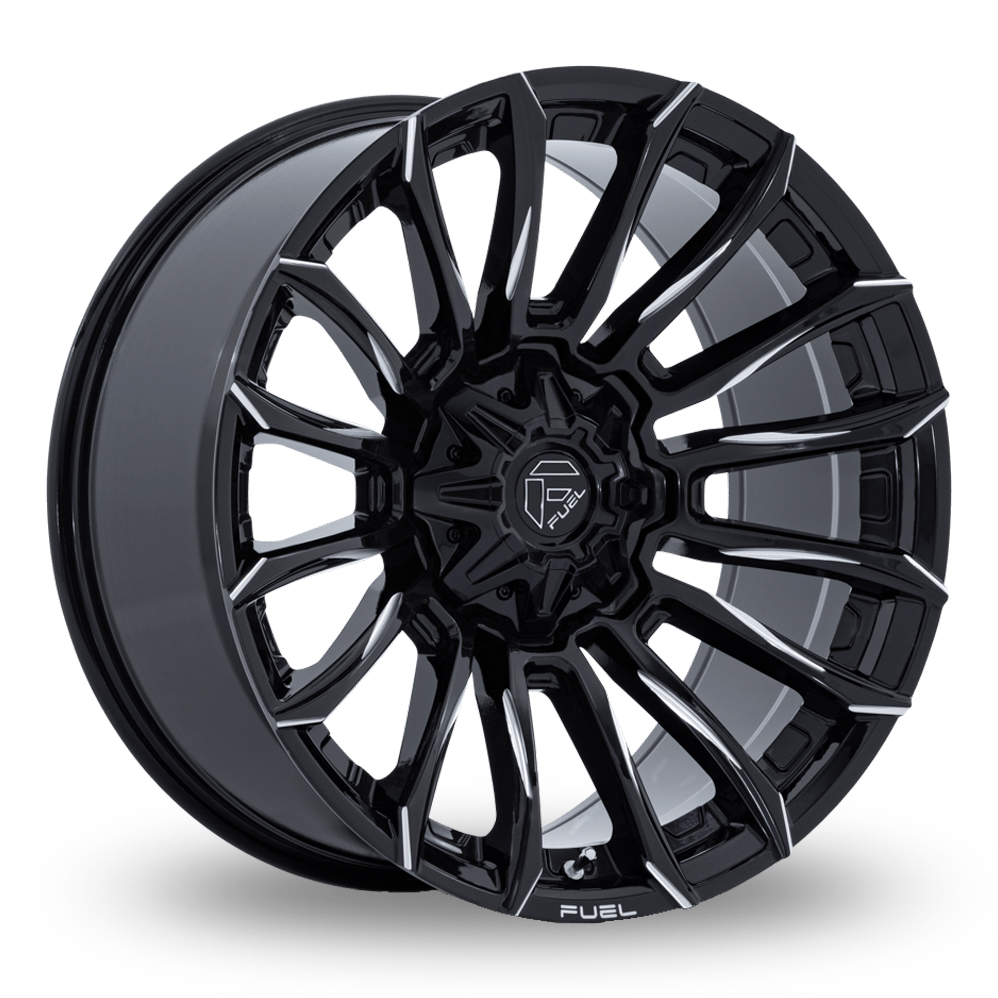 Fuel Off-Road FC889 Blade (USA Warehouse) Gloss Black Milled Alloy Wheels
