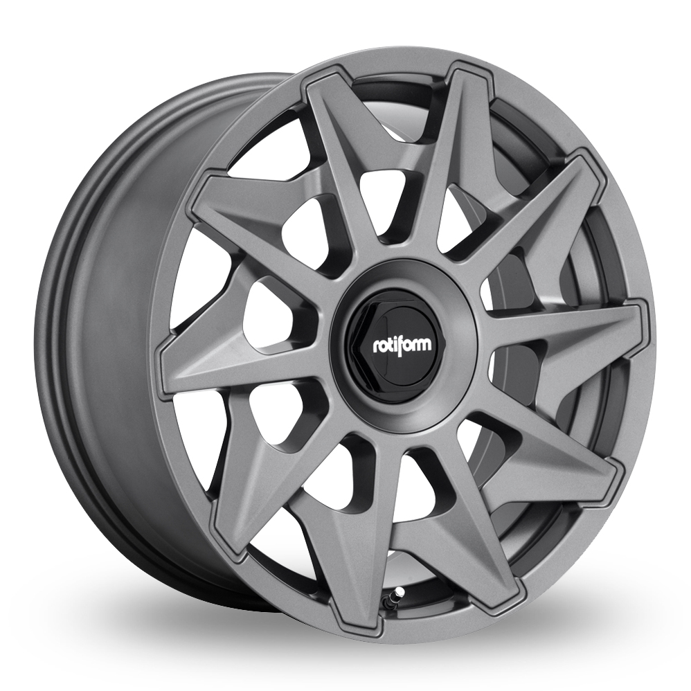 Rotiform R128 CVT (EU Warehouse) Matt Anthracite Alloy Wheels