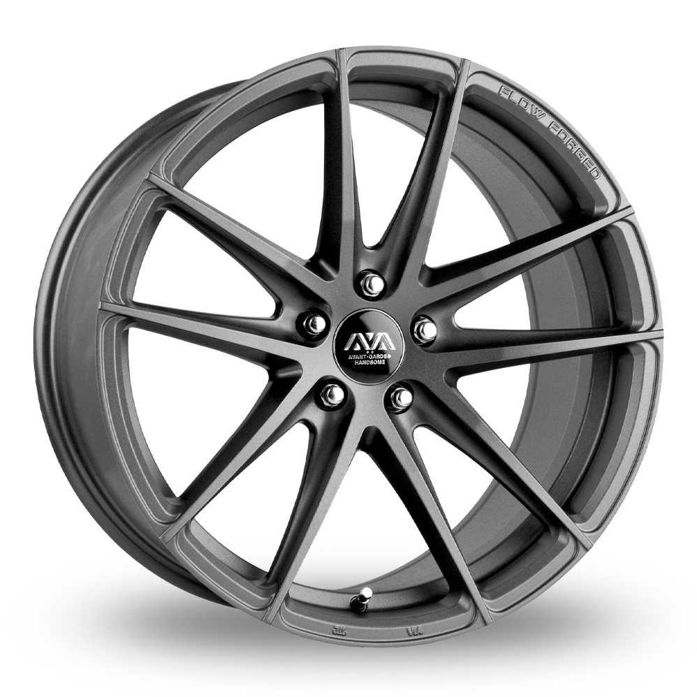 AVA HSF-001 Matt Gun Metal Alloy Wheels