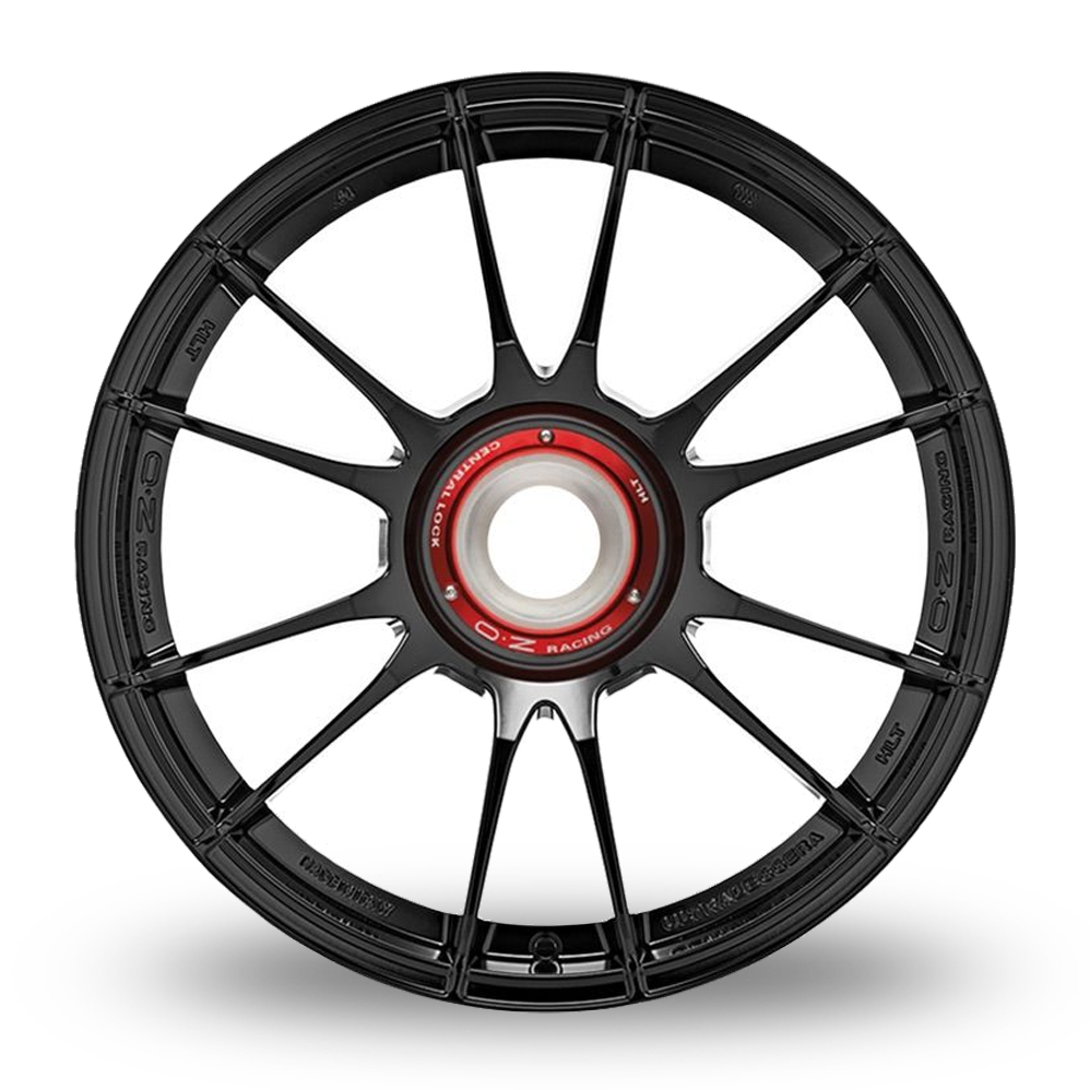 21" OZ Racing Ultraleggera HLT CL Gloss Black Alloy Wheels