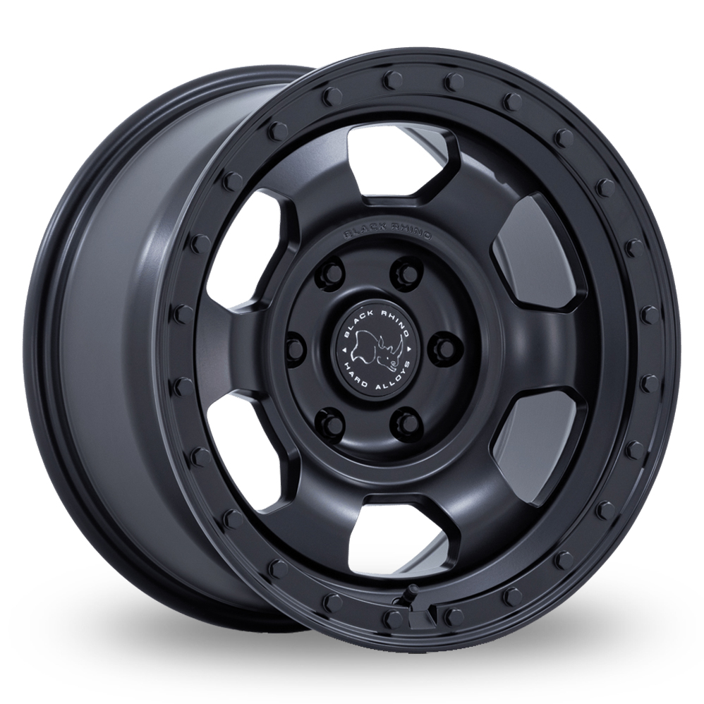 Black Rhino BR029 Trooper (USA Warehouse) Matt Black Alloy Wheels