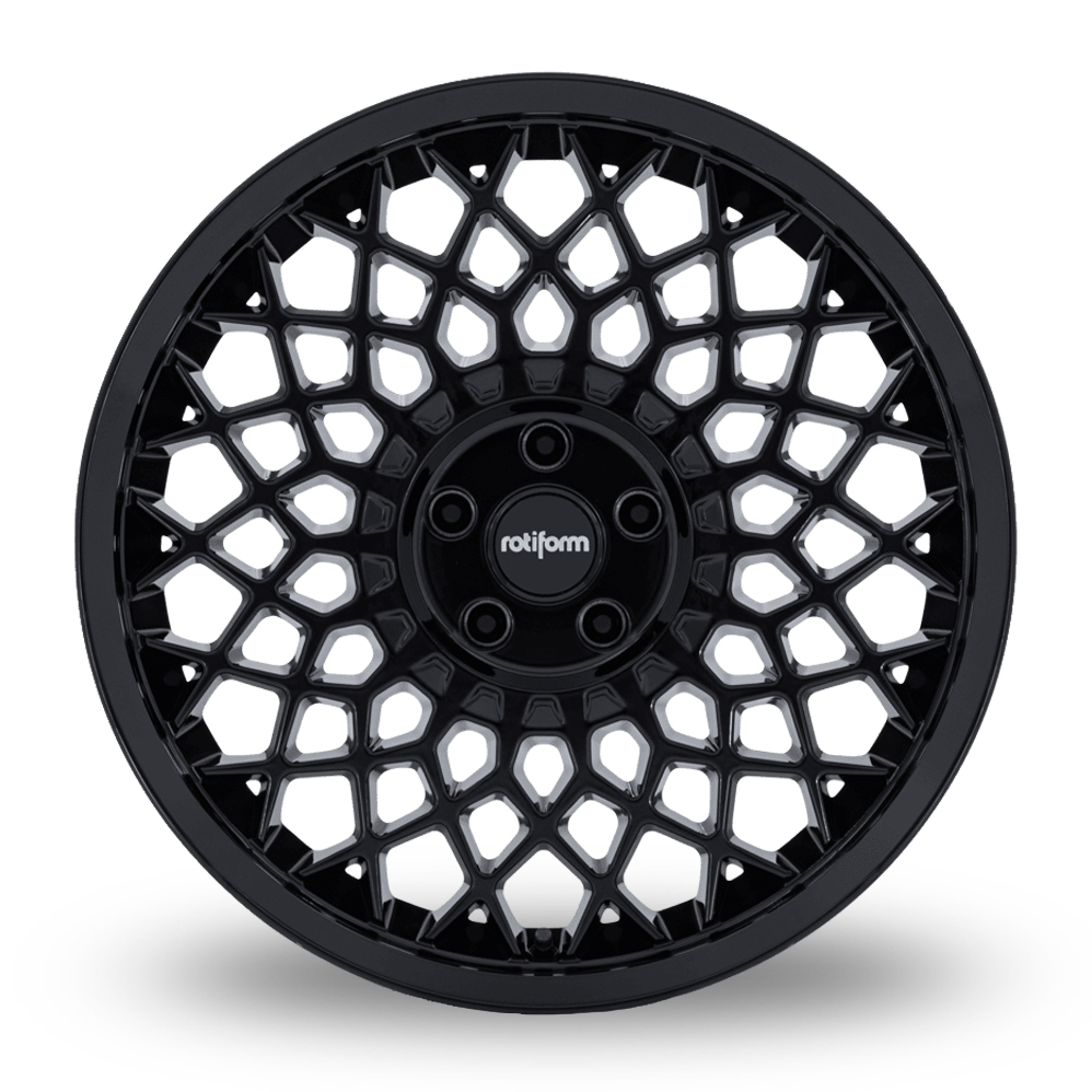 18" Rotiform RC212 CJJ Gloss Black Alloy Wheels