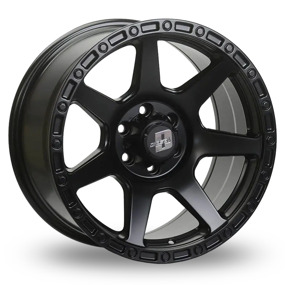 Diesel S406 Matt Black Alloy Wheels
