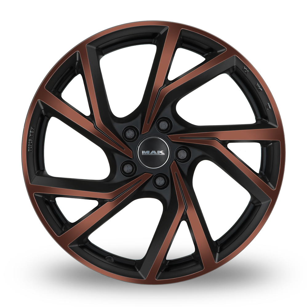18" MAK Kassel Black Bronze Alloy Wheels