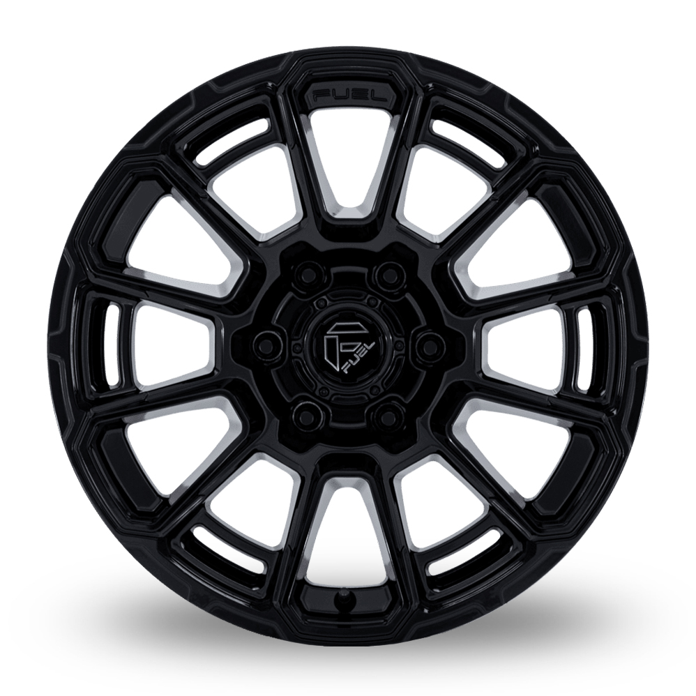20" Fuel Off-Road FC910 Foxhound (USA Warehouse) Gloss Black Alloy Wheels