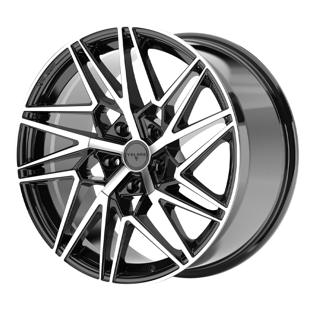 20" Velare VLR06 Gloss Black Machined Alloy Wheels