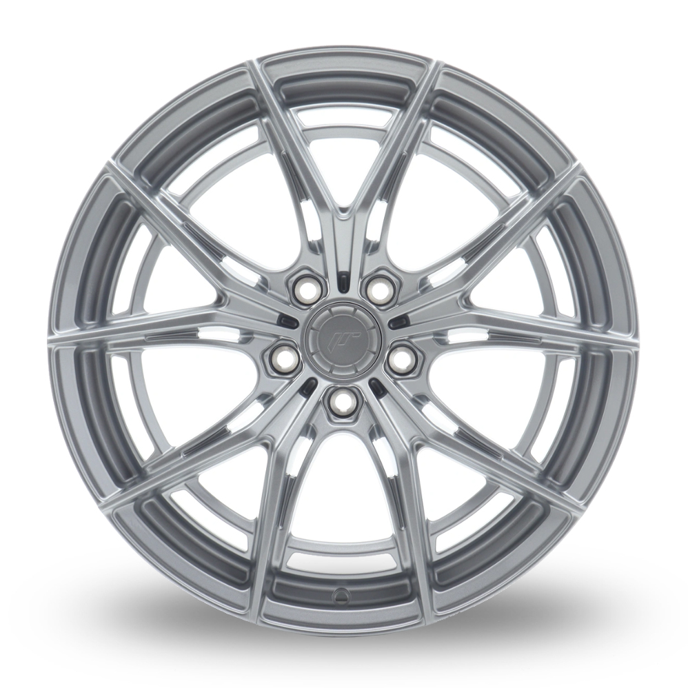18" Japan Racing JR50 (8x18) (Custom Fitment) Hyper Silver Alloy Wheels