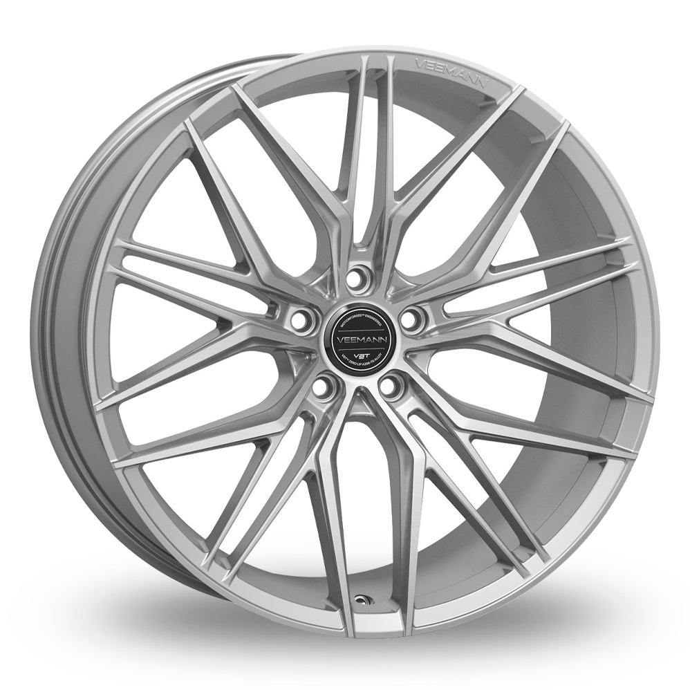 VEEMANN MF-Z7 Silver Machined Alloy Wheels