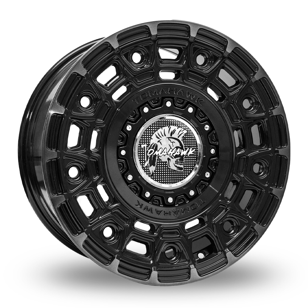 Tomahawk Yakama Black Dark Tint Alloy Wheels