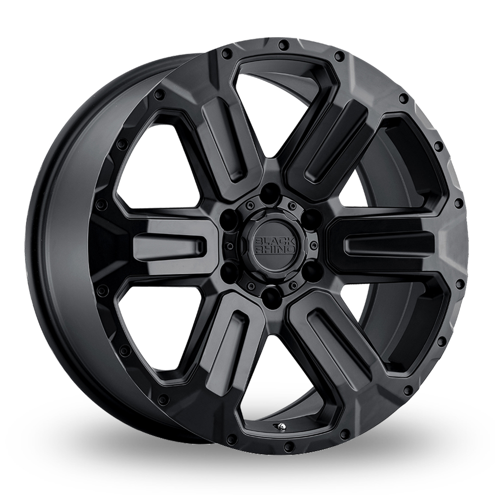 8.5x17 5x114.3 ET35 Black Rhino Wanaka (USA Warehouse) (Matte Black) (76.1cb) (1134kg Load) (14.8kg Weight) Alloy Wheels