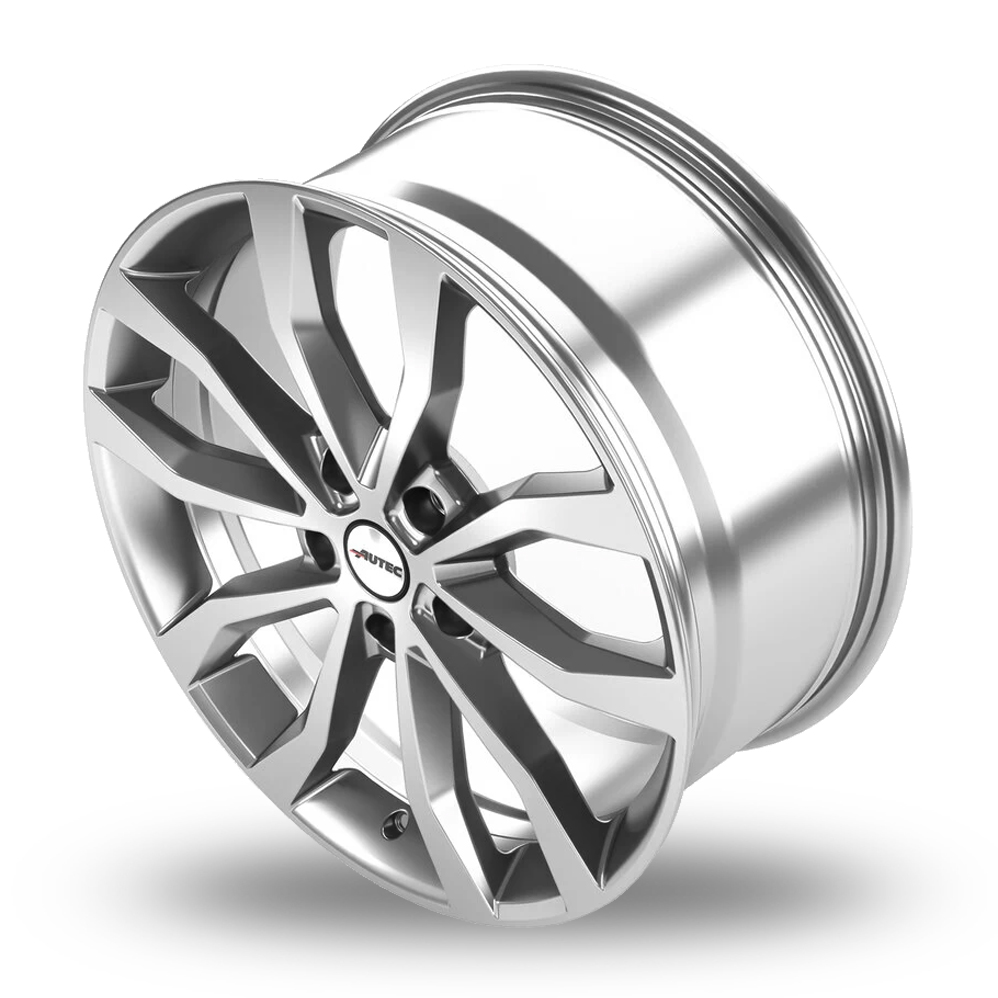 21" Autec Uteca Titan Silver Alloy Wheels
