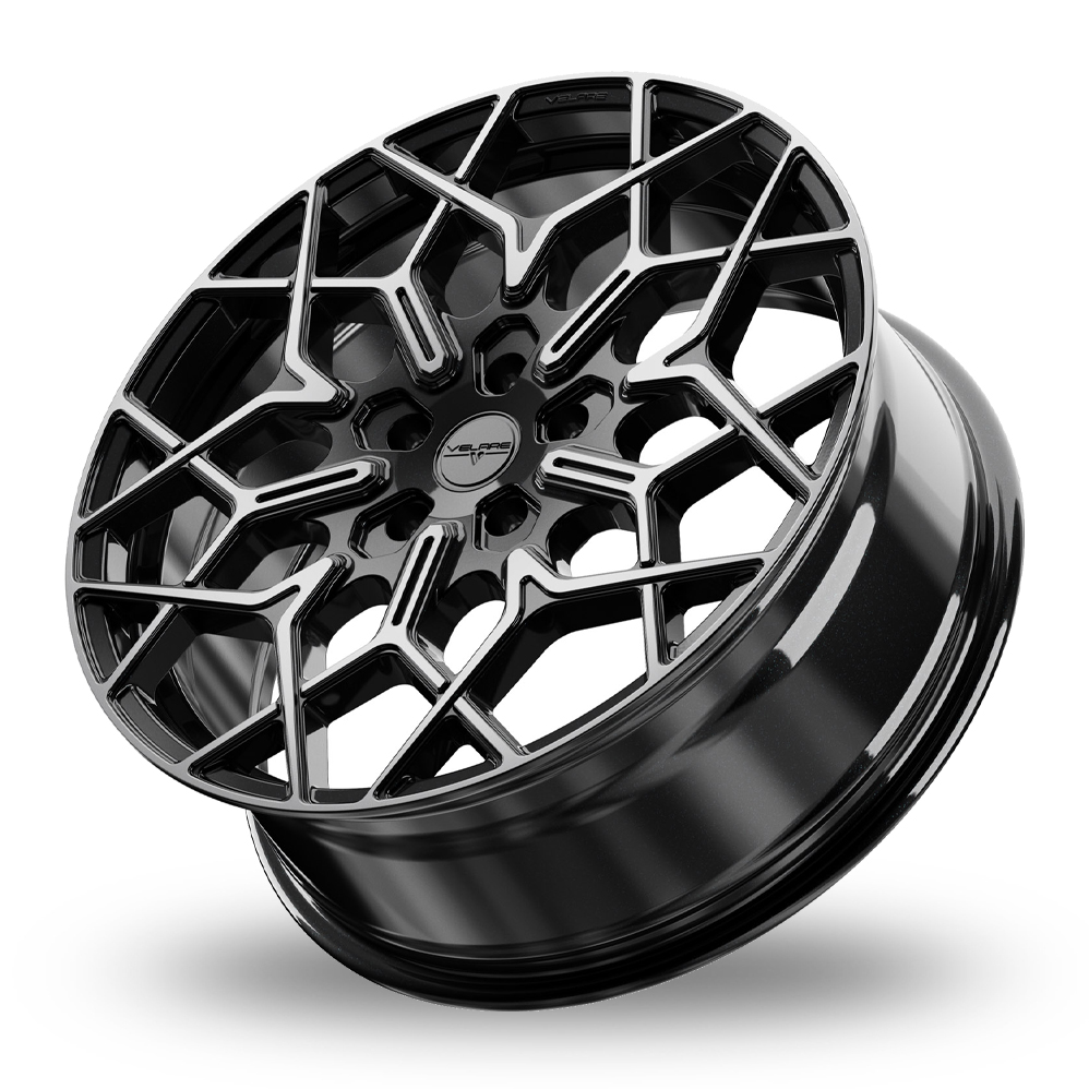 20" Velare VLR-Y Gloss Black Machined Alloy Wheels