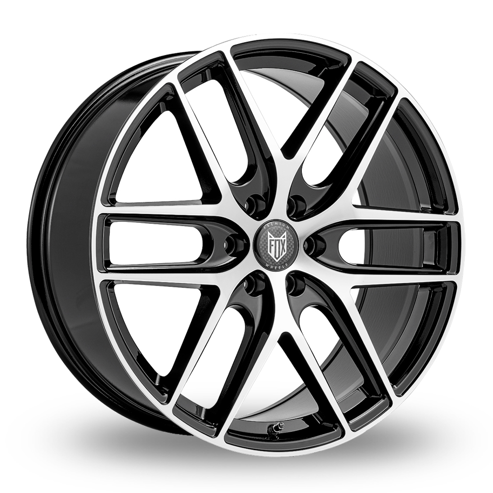 Fox Racing WX3 Gloss Black Polished Alloy Wheels
