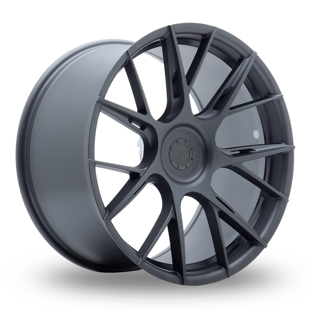 Japan Racing JR42 (10.5x20) (Custom Fitment) Matt Gunmetal Alloy Wheels