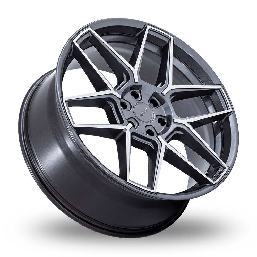20" Niche NC281 Rise Anthracite With Machined Face Alloy Wheels