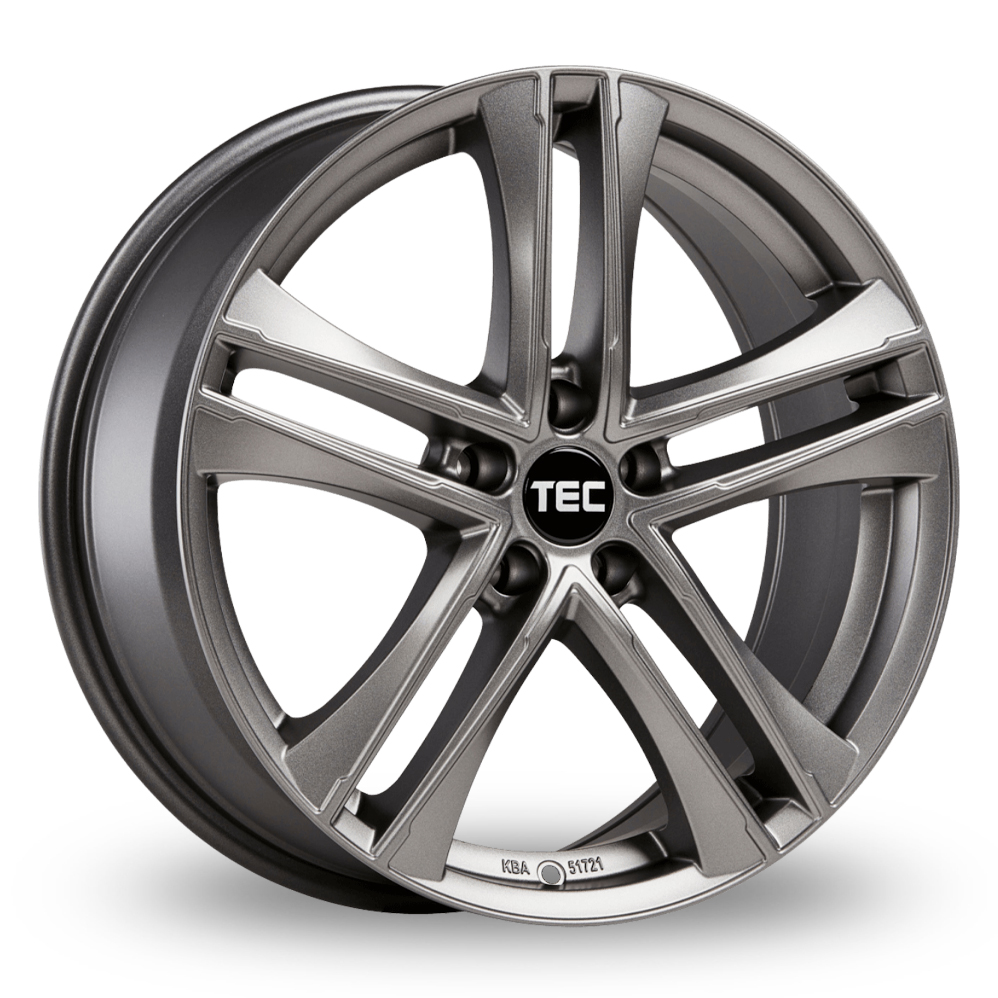 20" TEC Speedwheels AS4-EVO Gunmetal Alloy Wheels
