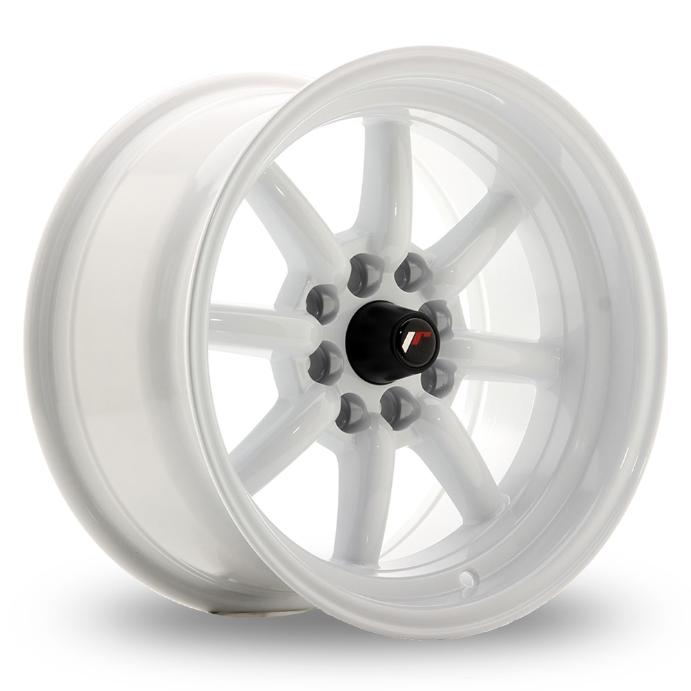Japan Racing JR19 (8x15) White Alloy Wheels